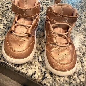 Jordan Kids' Bronze Sneakers 9C